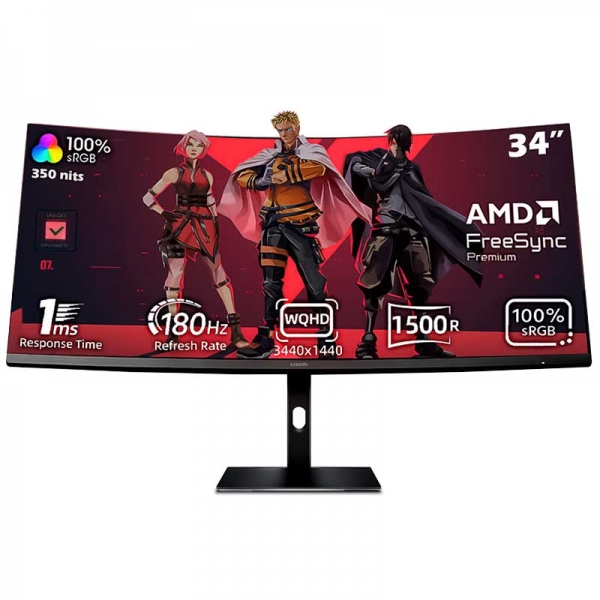 Monitor Curvo Xiaomi Gaming 34" G34WQI 4K 180Hz