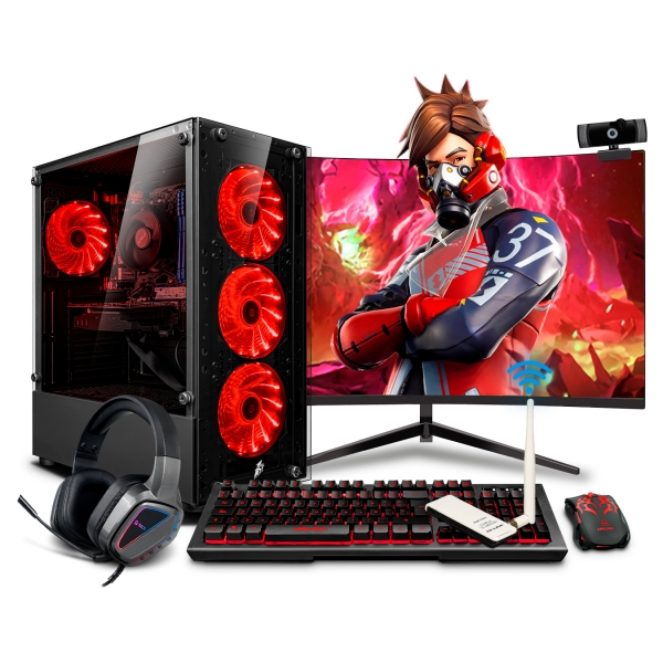 PC Gamer Draco Red Plus Core i5 12400F 12th